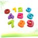 Alipis 10pcs Silicone Molds Silicone Baking Mold Number Molds Number Fondant Mold 10 Piece Set Fudge - Buy Online on GoSupps.com