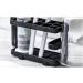 Zumaha Wrought Iron Toothbrush Holder with Silicone Mat - Stylish Bathroom Organizer for Toothbrushes & Razors - Durable White Design - Buy Online on GoSupps.com
