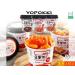 Yopokki Double Pack Sweet & Spicy Rice Cake Cup - 2x140g Authentic Korean Snack - OG Asia - Buy Online on GoSupps.com