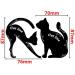Cat Eyeliner Guides Easy Quick Makeup Tool Eye Liner Stencils Templates Black Stylish and Popular Nice Design - Buy Online on GoSupps.com
