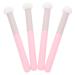 4 Pieces Concealer Brush with Mushroom Puff with Handle Makeup Puff Sponge with Handle Makeup Sponges for Foundation Makeup Concealer Brush Sponge Applicator