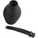Anal Douche Enema Bulb - Effective Vaginal & Colon Cleaner for Detox & Constipation Relief - 10.4 oz Black | International Shipping Available - Buy Online on GoSupps.com