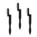 FRCOLOR 3pcs Eyelash Comb Folding Lash Comb for Eyelash & Eyebrow Shaping & Lengthening Eyelash Separator Brush Eyelash Eyebrow Comb Shaper Curly Eyelash Brush Steel