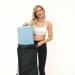 NGT Large Size Yoga Mat Bag with Pockets | Rainproof Yoga Strap Bag for Women - Black - Buy Online on GoSupps.com