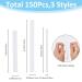 Buy SUPERFINDINGS 150Pcs Makeup Brushes Protector | Reusable Mesh Cover for Eyeshadow Brushes | 3 Sizes | Expandable & Stretch Saver Net - Buy Online on GoSupps.com