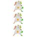 Ibasenice 3st Sleeping Comfort Take Tag toy for cuddly toys for aircraft baby ceiling filled rabbit toys animal pacifier baby-day blanket Small love pillow