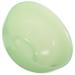 Beaupretty Shaving foam shell natural skin care soap for men container shaving container made of glass shaving cup jade glass ball shaving soap shaving man deliveries green 11.50x11.50x5.50cm