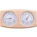 Extrwody Wood-Thermal Hygrometer | Digital Sauna Thermometer & Hygrometer 2-in-1 | Precise Wall-Mounted Sauna Tools - Buy Online on GoSupps.com