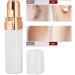 Electric Mini Hair Remover for Women - Compact Lipstick Style with LED Light | Fast Portable & Safe Body Hair Removal in Pearl White - Buy Online on GoSupps.com