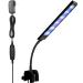 VARMHUS Fish Tank Clip on Light,Aquarium lED Light,Fish Tank Light, Plant Light,RGB Clamp Aquarium Light Fish and Plant Aquarium Lighting with Timer Dimmer 7W Rgb (Red, Green, Blue)