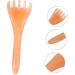 Gatuida 2-St Massage Kamm & Shampoo Comb - Scalp Massager & Body Scratching Comb for Women | Portable Curved Design | Pink Resin - Buy Online on GoSupps.com