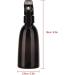 FLAVAS 200ml Fine Mist Sprayer Bottle - Portable Refillable Hairdressing Spray Bottle with Safety Clasp | Professional Hair Care Accessory - Buy Online on GoSupps.com