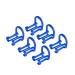 Cotton Roll Holder Disposable Blue Clip Dental/Dentist Clinic Holder Teeth Isolator Cilp Holders 100pcs