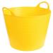 Kerbl Trough FlexBag (Weight: 680 g Content: 28 l. yellow two handles universally applicable robust) 323534 Yellow 28 L