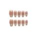 Pink Cat Eye Handmade Wearable Nail Products Spring/Summer Detachable Nail Stickers False Nails(S)