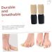 Lurrose Silicone Gel Toe Sleeves - 2 Pairs | Soft Hand Toe Protectors | Closed Toe Covers for Maximum Comfort | Nylon Material | 4x2.6cm - Buy Online on GoSupps.com