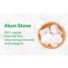 Buy Alum Stone Block - Natural White Alum Crystal Rock (7oz/200g) for Shaving & Skincare | Phitkari Crystal Stone - Buy Online on GoSupps.com