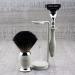New Classic Shaving Set - 3-Piece Pure Badger Hair Brush 3-Edge Razor & Stand | Premium Wet Shaving Kit for Men - Buy Online on GoSupps.com