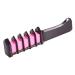 RIYAN 1Pc Disposable Fashion Color Temporary Hair Coloring Color Comb Dyeing Hair Dyeing Pigment Small Comb (Pink)