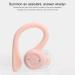 Ear Hooks Earphone Earbuds Compact Sound Assistant Wearing Without Pressure for Outdooor for Daily Use for Office(Cloud Powder) - Buy Online on GoSupps.com