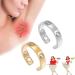 Buy Asotagi Lymphatic Drainage Therapy Magnetic Rings - 2 Pieces Gold & Silver - Enhance Wellness for Men & Women - International Shipping Available - Buy Online on GoSupps.com