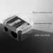 Double Holes Precision Lipstick & Eyeliner Sharpener - Ideal for Lip Liner & Eyebrow Pencils - High-Quality Cosmetic Tool - Buy Online on GoSupps.com
