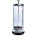 Glass Disinfecting Jar with Removable Basket and Stainless-Steel Parts for Nail Tools Disinfectant Jar for Manicure Barber Tool - Buy Online on GoSupps.com
