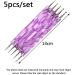 Froiny 5Pcs Nail Dotting Pen Set - 2-ended DIY Marbleizing Manicure & Nail Art Tools - Pink - Buy Online on GoSupps.com