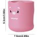 Kids Toothbrush Cup with Handle - 300ml Bathroom Toothbrush Cup Kids Cartoon Unbreakable Toothbrush Cup Adorable Bathroom Accessories for Kids Boys Girls Hixip Little Pink Pig - Buy Online on GoSupps.com