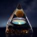 Moonstone Crystal Orgone Pyramid - Healing Energy Tower with Flower of Life Design - Buy Online on GoSupps.com