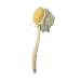 Loofah with Handle and Brush - (Cream)