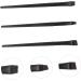 Healeved 12 Pcs Eyeliner Brush Eyebrow Brush Eyeliner Makeup Tool Cosmetic Brush Artificial Fiber Black - Buy Online on GoSupps.com
