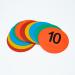 Eco Walker 6 Non-Skid Flat Cone Spot Markers - Set of 10 for Sports Speed Agility Training - Buy Online on GoSupps.com