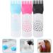 SEWACC Hair Root Comb Applicator Bottle - 6pcs Hair Color Oiling & Dye Applicator with Graduated Scale for Scalp Treatment - Buy Online on GoSupps.com