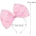 FRCOLOR Huge Bow Headband Bowknot Hair Hoop Halloween Christmas Hair Band Hoop Party Hair Accessories for Woman Girl (Pink) - Buy Online on GoSupps.com