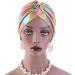 Morechioce Women Chemo Headscarf - Elegant Cotton Turban Hat for Ladies | Soft Sky Blue Summer Headwear & Wraps - Buy Online on GoSupps.com