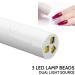 Portable White LED Nail Lamp Pen Single Finger Nail Dryer Light Mini Manicure Tool for DIY Nail Art Perfect for Home and Professional Use - Buy Online on GoSupps.com