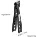 Ushine Nail Clippers Angled Head Nail Clippers Premium Stainless Steel Heavy Duty Toenail Clippers with Built-in Nail File for Kids Adult Seniors Thick Fingernail and Toenail-Black - Buy Online on GoSupps.com