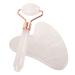 Orfofe 1 set of stone Beauty Jade skin care set Jade scratch Sixture from natural jade gua-sha facial tools men and women carbonate-jade fashion toolbox
