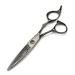 Hair Cutting Scissors Shears 6 Inch Professional Damascus Cut Scissor Black Hair Scissors Haircut Barber Makas Tools Hair Cutting Shears Hairdressing Scissors
