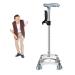 Ergonomic Forearm Crutches Post Injury or Surgery Support Crutches for Adults Grip Comfort Soft Multifunction Crutch Bathing in Sunlight