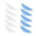 10 Pairs Hot Eyelash Patch Silicone Gasket Eyelash Grafting Pad Eyelashes Grafting Gaskets Silicone Eyelash Perming Curler Eyelash Ironing Gaskets Silicone Eyelashes Gasket