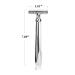 CSB Classic Double Edge Safety Razor - Reusable Chrome DE Razor for Men & Women | 10 Blades Included - Eco-Friendly Shaving Solution - Buy Online on GoSupps.com