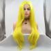Light Yellow Long Natural Straight Synthetic Wig - Heat-Resistant Lace Front for Cosplay & Daily Wear (61cm) - Buy Online on GoSupps.com