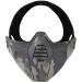 Atairsoft 3D Tactical Half Face Mask - Protective Military Paintball Mask for Outdoor Activities & Halloween - CS Hunting Accessories McBk - Buy Online on GoSupps.com