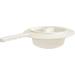 Medi-Inn Reusable Plastic Bedpan with Lid - Round Design | 1 Piece - Ideal for Home & Hospital Use - Buy Online on GoSupps.com