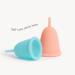Softcup Menstrual Cup Size 2 | Reusable Period Cup | Leak-Free 12-Hour Wear | Made in USA - Buy Online on GoSupps.com
