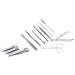 Cater Manicure Nail Clippers Set - Professional 12Pcs Grooming Kit with Luxurious Travel Case - Buy Online on GoSupps.com