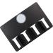 Partition Design Wall-Mounted Rack Hair Cutter Holder Storage Rack Brush Holder for Home Bathroom - Buy Online on GoSupps.com