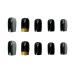 Shop Chtom Purple Matte Long Fake Fingernail - Durable Nail Patch with Glue | International Shipping - Buy Online on GoSupps.com
